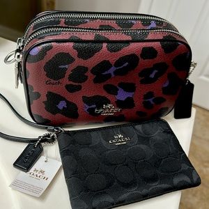 Coach purse & wristlet